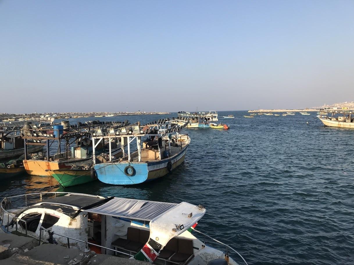 Boats in a port