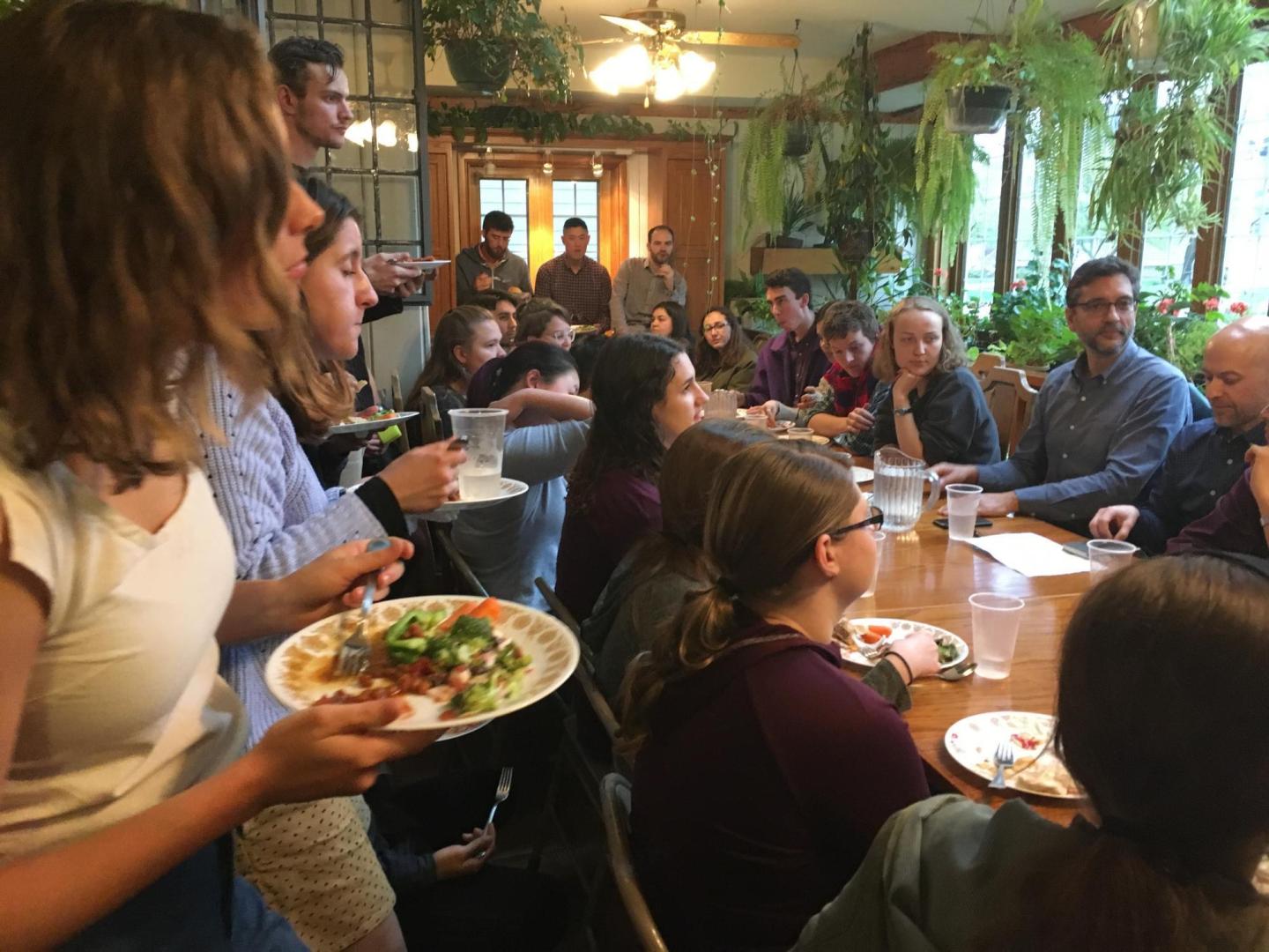 The Thursday night "Menno Meal" was the highlight of the week for Norm and Sharon Ewert. They hosted the gathering in their home for more than 40 years prior to the COVID-19 pandemic.