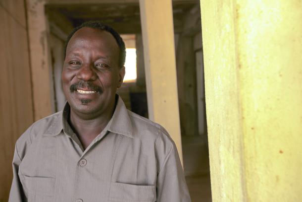 A man smiling for a photo