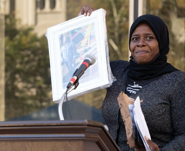 Rasheeda Bagwell, panel speaker for MCC MLK event. 