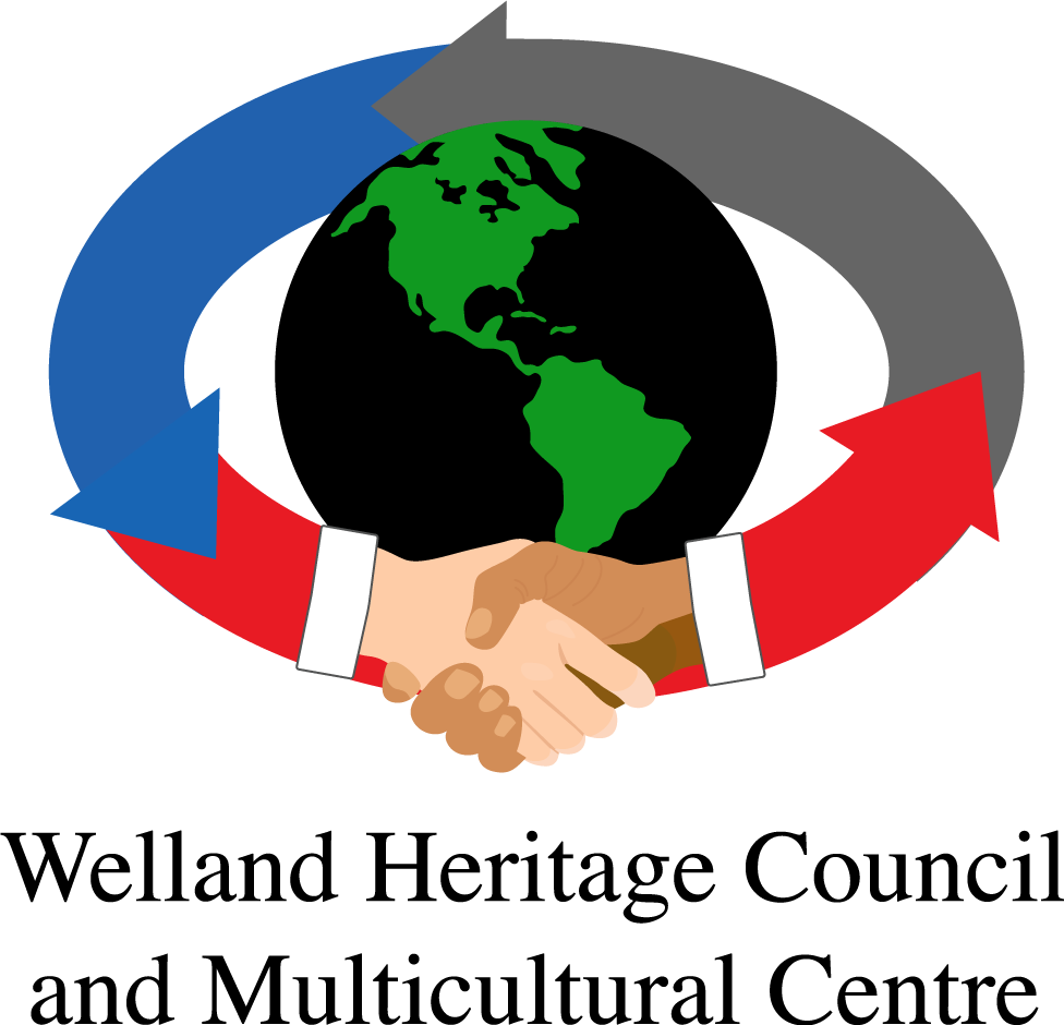 A logo which shows two arms wrapping around the world and shaking hands.