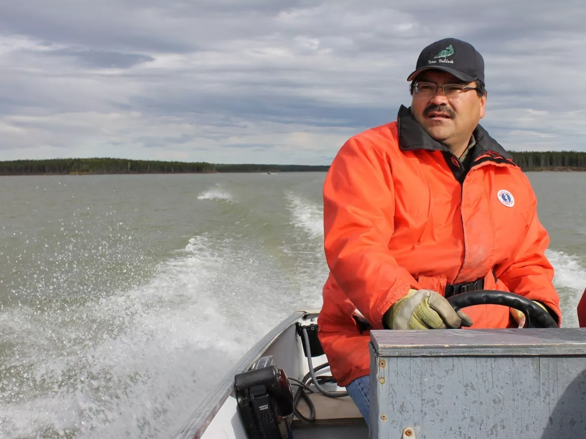 person on boat