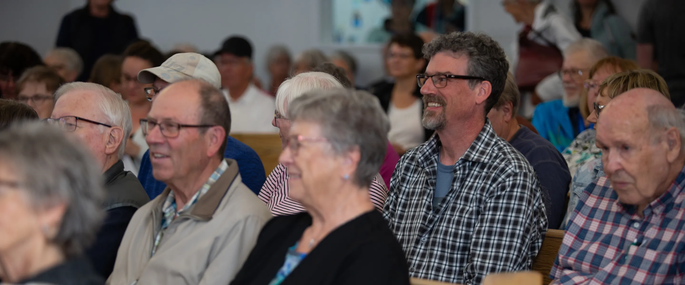 attendees of the auction at the Alberta Relief Sale