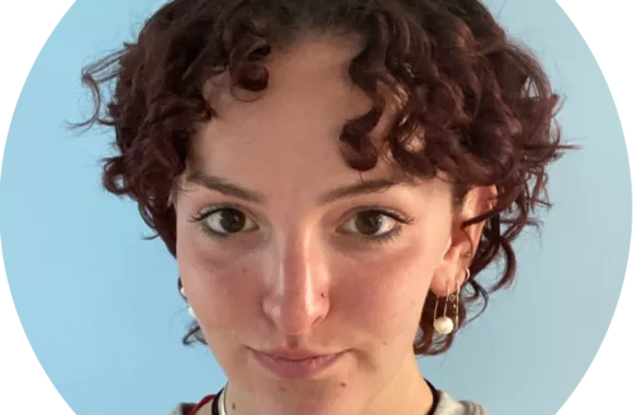 A young woman poses for a portrait