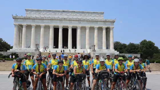 CSCS cross-country Climate Riders arrived to Washington, DC at the end of their cross-country bike trip on July 28, 2021. With support from MCC's Washington Office, they met with their elected officia